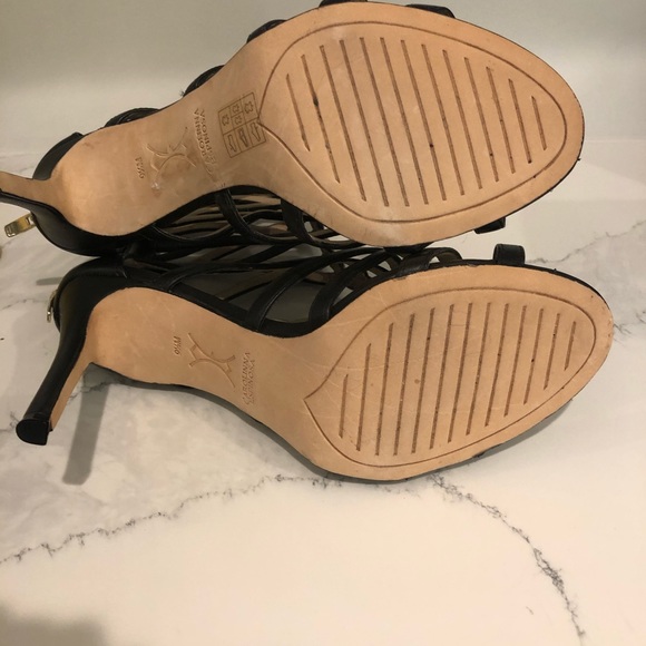 Carolinna Espinosa Strappy Heels 9.5 New - Picture 3 of 5